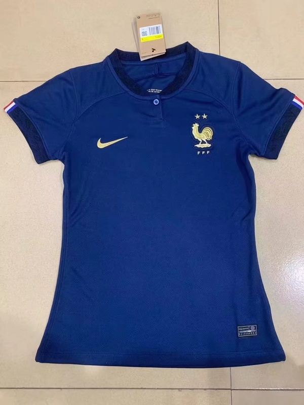 22-23 France Home Womens Jersey